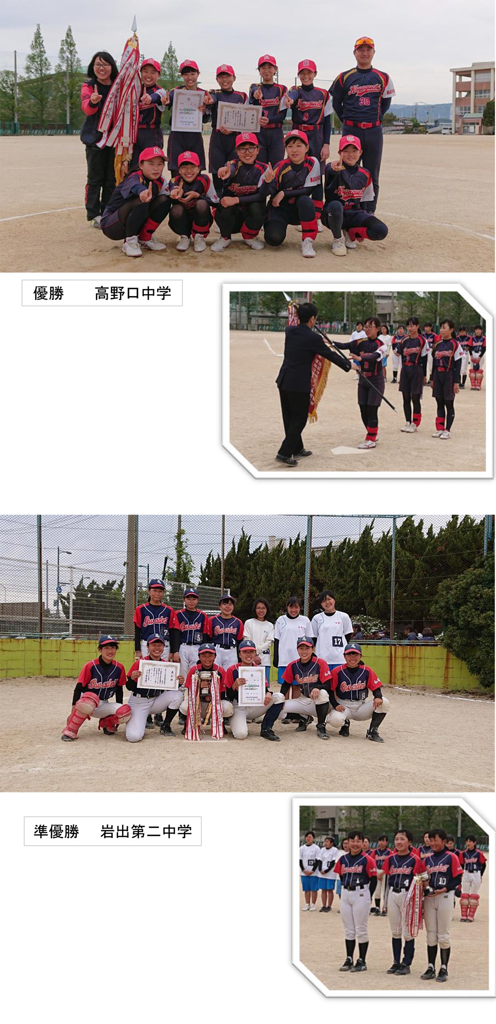 第58回　和歌山県中学校ソフトボール選手権大会2